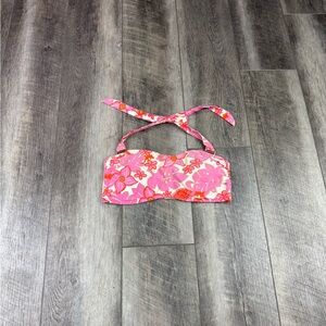 Lilly Pulitzer Pink Floral Bikini‎ Top